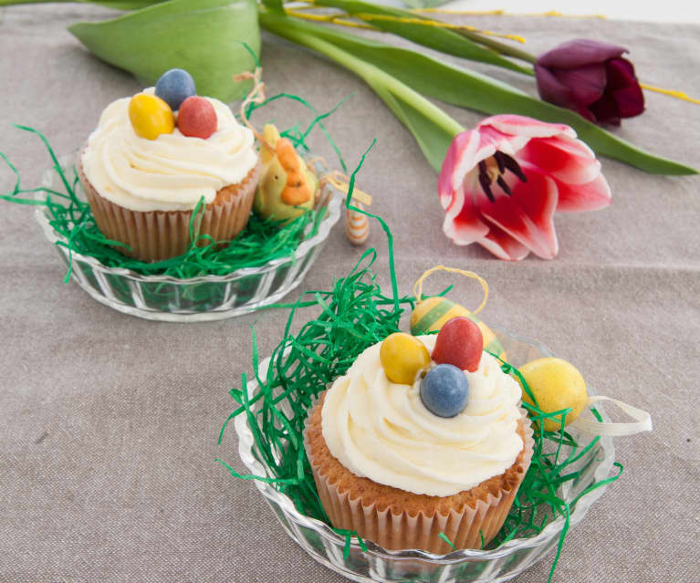 Mini Egg Cupcakes