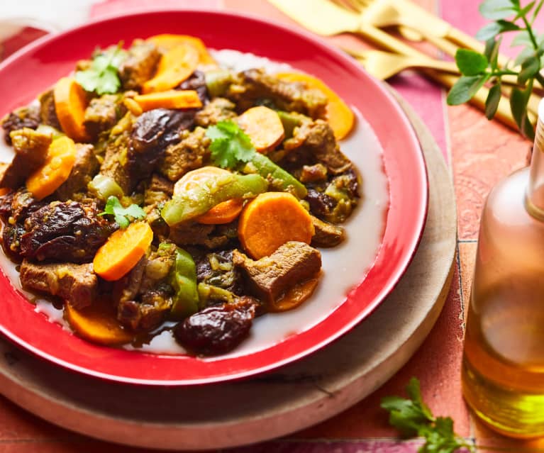 Tajine de bœuf aux patates douces