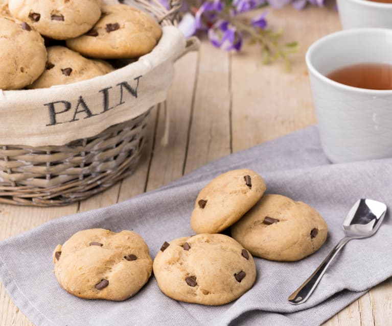 Panini con gocce di cioccolato