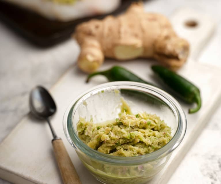 Lemon Grass, Ginger and Jalapeño Marinade