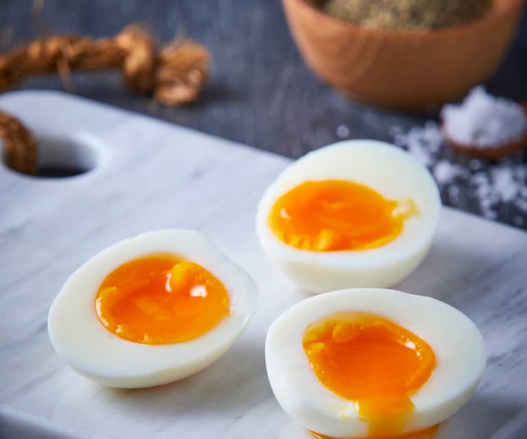 Huevos medios suaves (6 piezas)