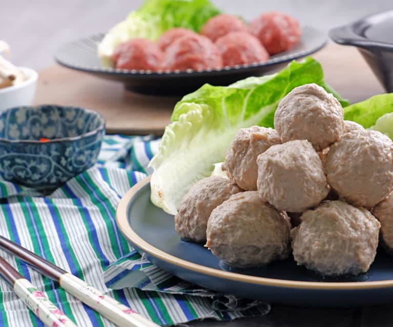 Mushroom Beef Balls