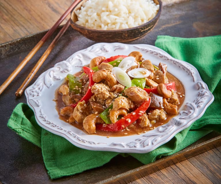 Cashew Chicken Stir Fry Cookidoo The Official Thermomix