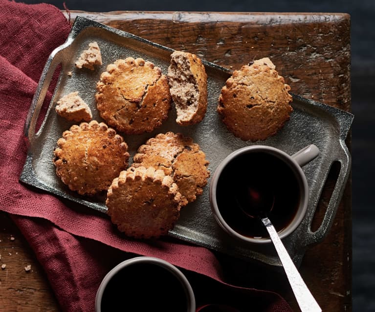 Galettes à la noix de coco et au chocolat