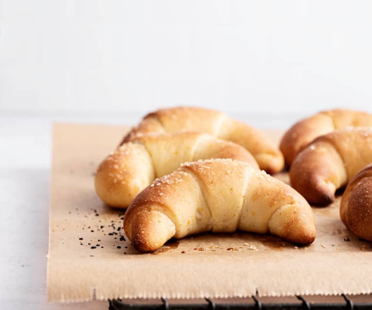 Croissants de laranja vegan