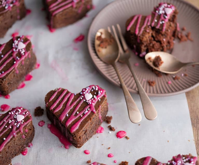 Muffins de corazón