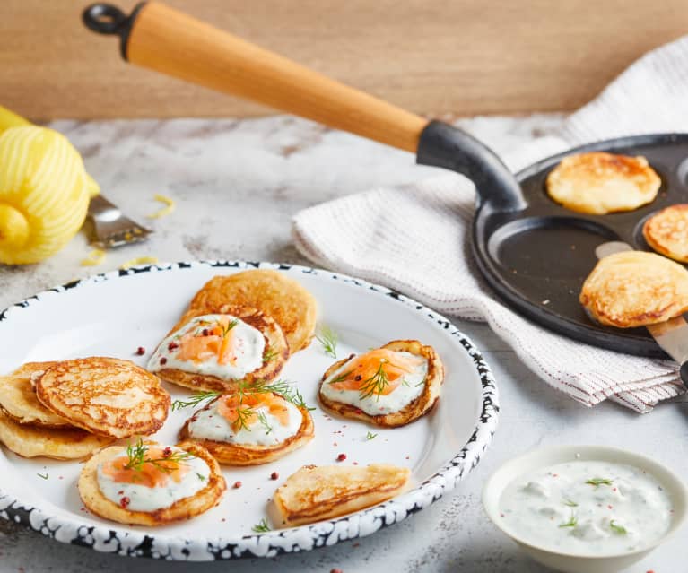 Blinis De Pomme De Terre Au Saumon Fume Cookidoo La