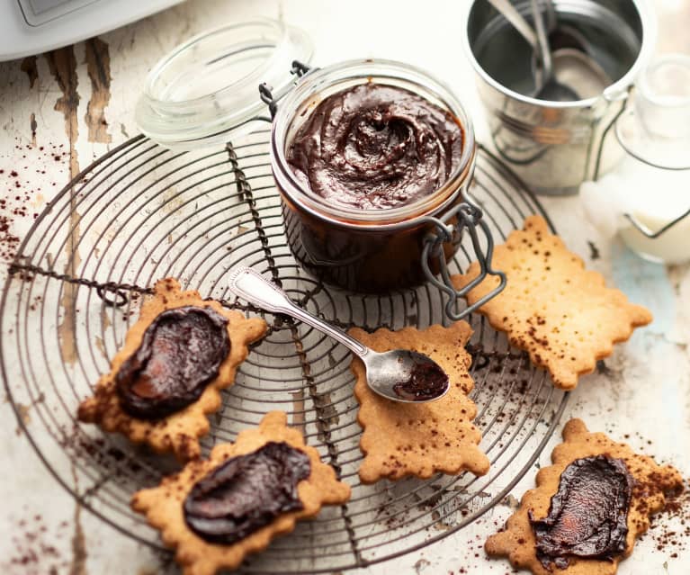 Pâte à tartiner chocolat-noisette-aubergine - Cookidoo® – la plateforme de  recettes officielle de Thermomix®