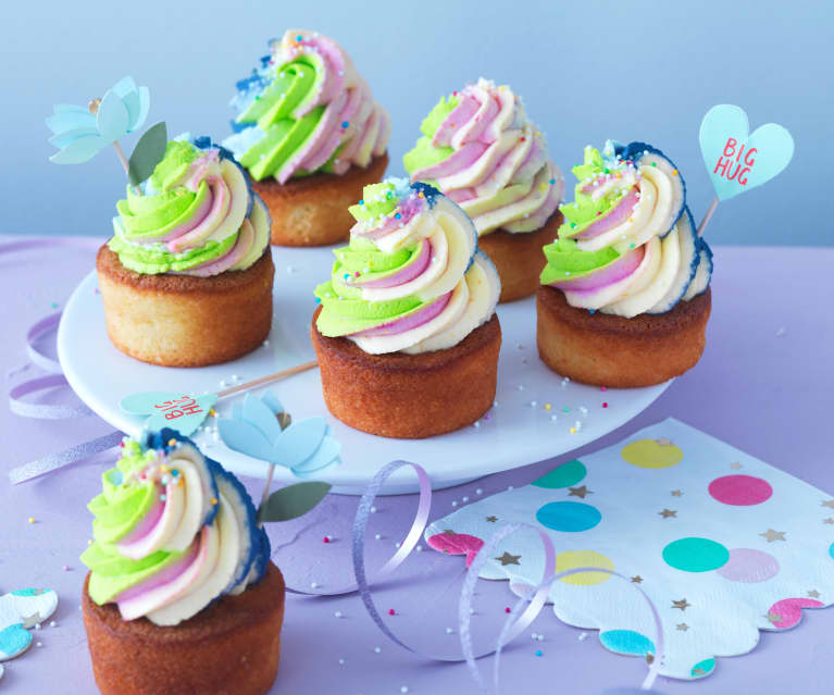 Cupcakes arc-en-ciel