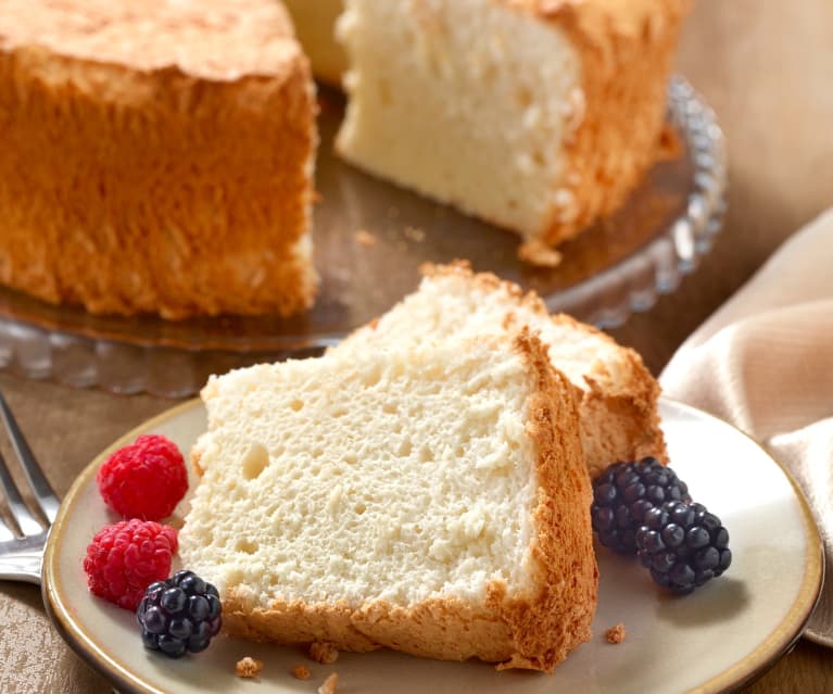 Strawberry Angel Food Cake - Catherine Zhang