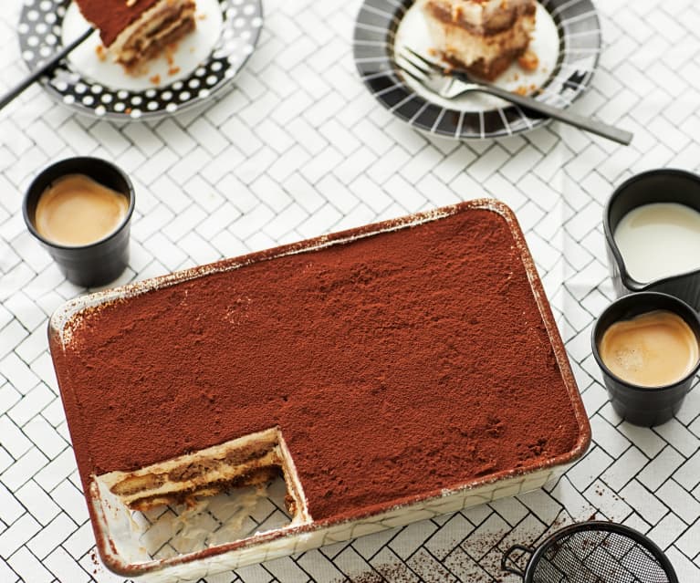 Tiramisu mit Amarettini-Keksen