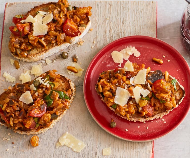 Caponata-Crostini