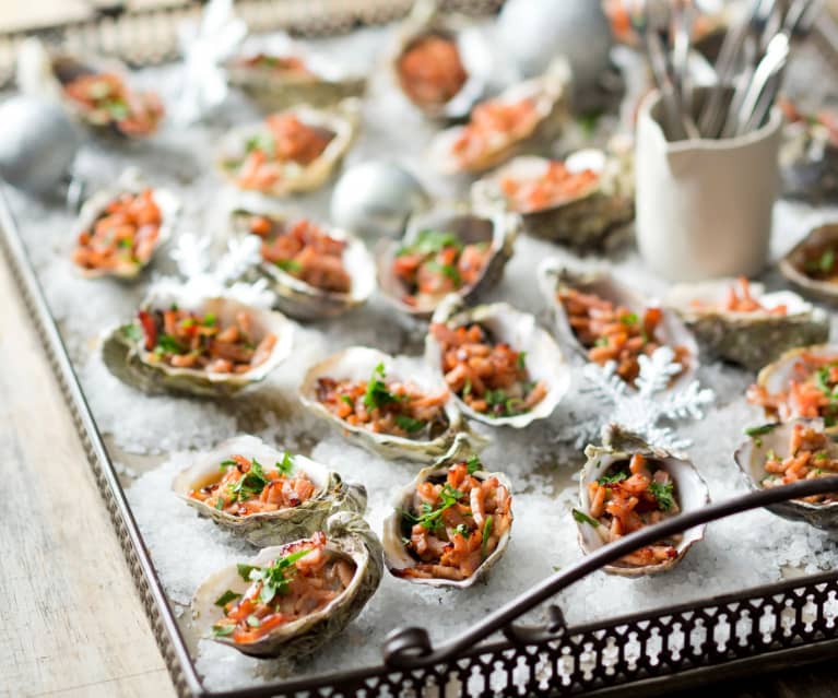 Oysters Kilpatrick Cookidoo® la plataforma de recetas oficial de