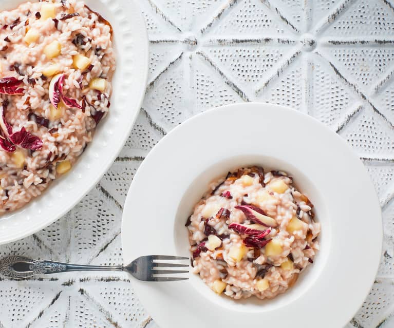 Risotto al radicchio e Taleggio (Bimby Friend)