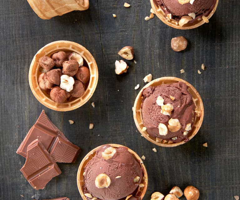 Haselnuss-Nougat-Eis - Cookidoo® – the official Thermomix® recipe platform