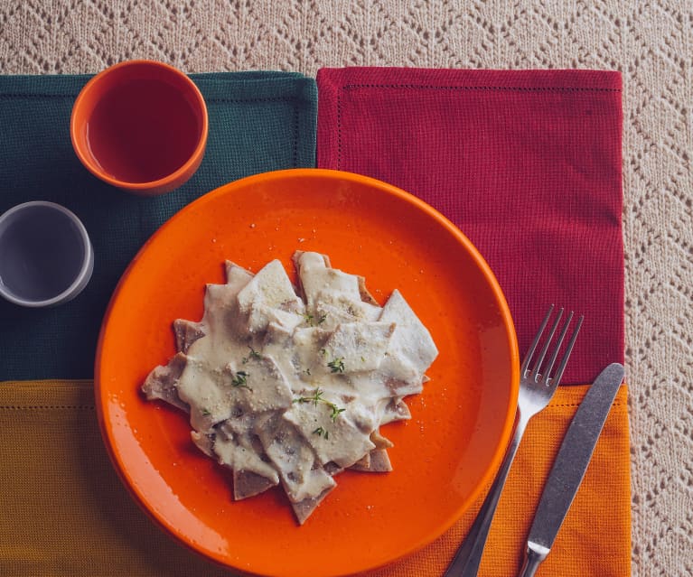 Maltagliati di grano saraceno con salsa alle noci