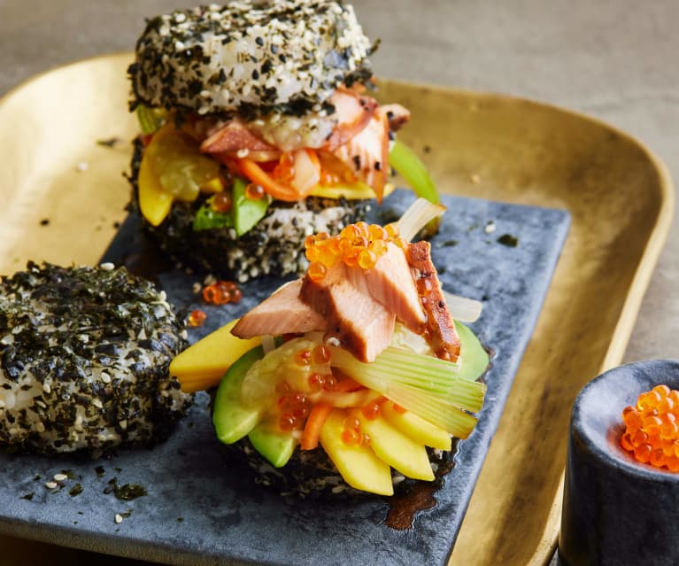 Sushi-Burger - Cookidoo® – das offizielle Thermomix®-Rezept-Portal