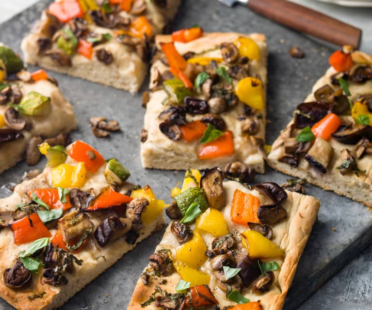 Potato Pizza with Vegetables - Pizza di patate con verdure - Cookidoo ...