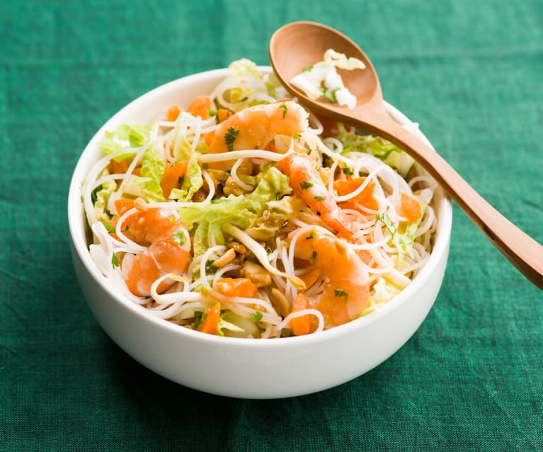 Salade thaïe aux crevettes