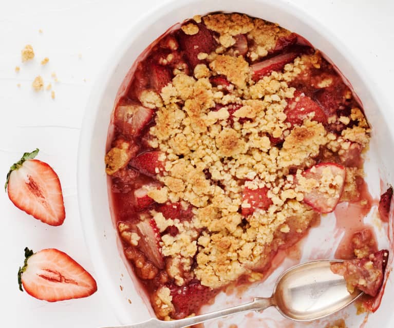 Strawberry Crumble