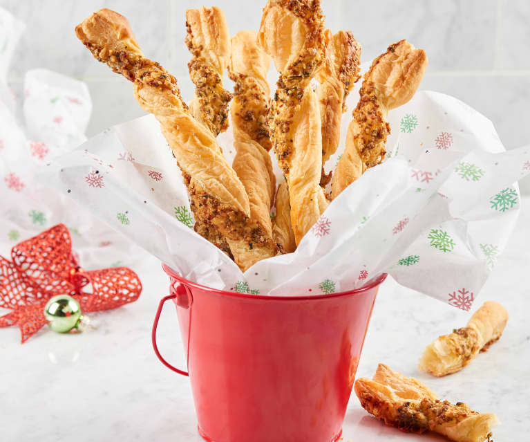 Prosciutto Herb Breadsticks