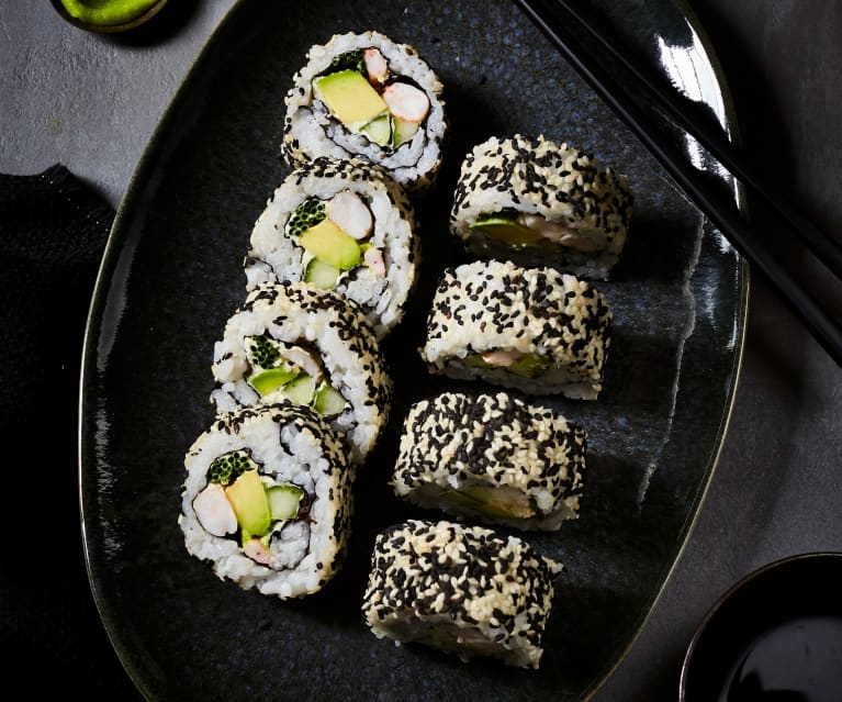 California Roll (Inside-out-Sushi) - Cookidoo® – das offizielle Thermomix®- Rezept-Portal