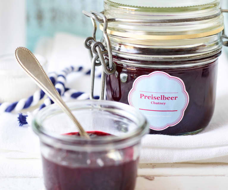 Preiselbeer-Chutney