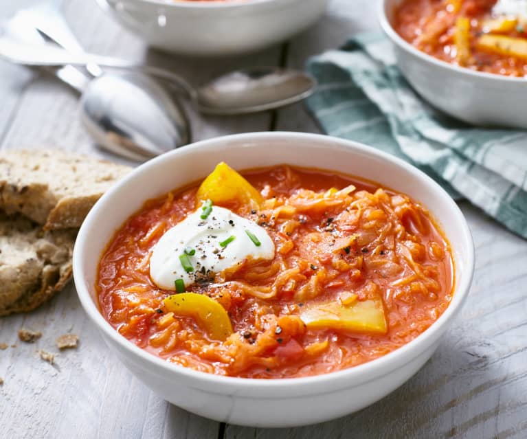 Sauerkraut-Tomaten-Eintopf