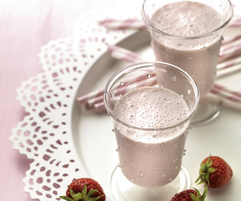 Batido de fresas