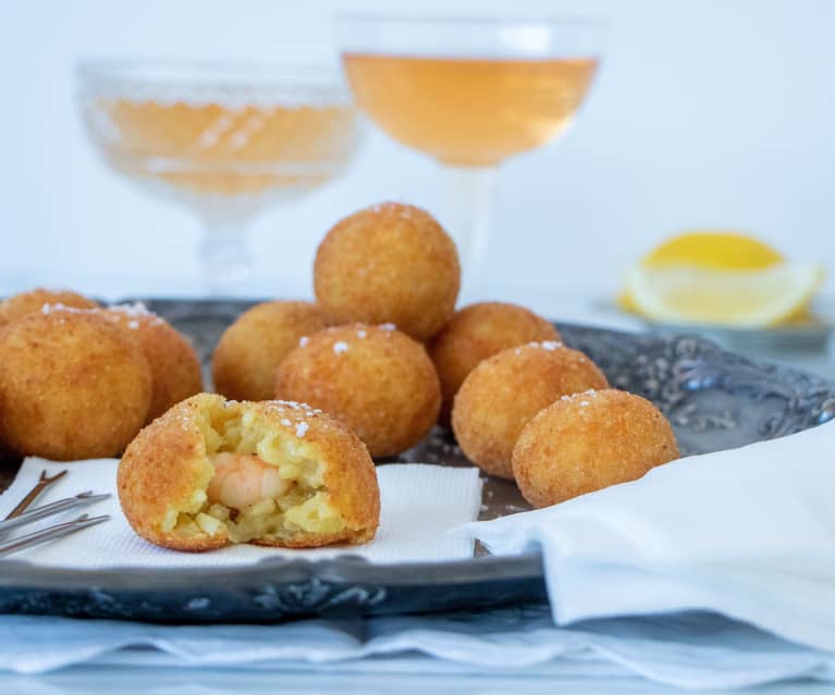 Prawn and saffron arancini - Cookidoo® – la plataforma de recetas oficial  de Thermomix®