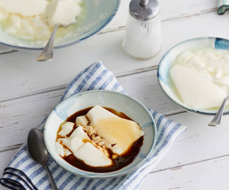 Faisselle de chèvre au pesto d'herbes sucré - Cookidoo® – la