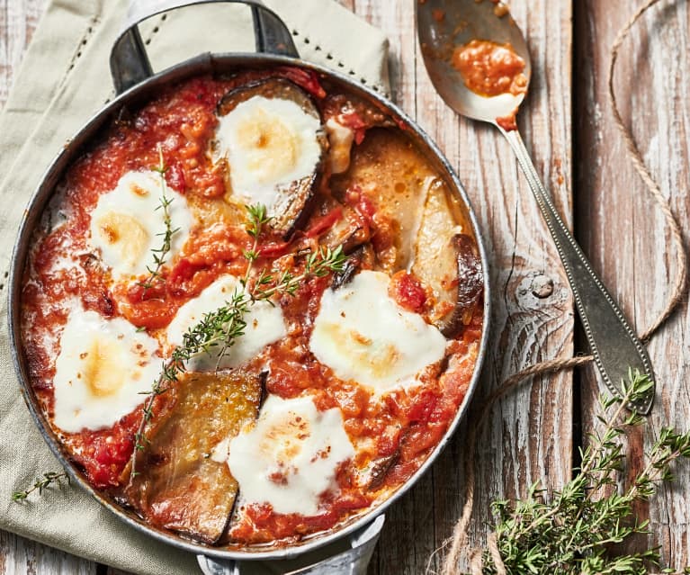 Gratin d'aubergines et de tomates