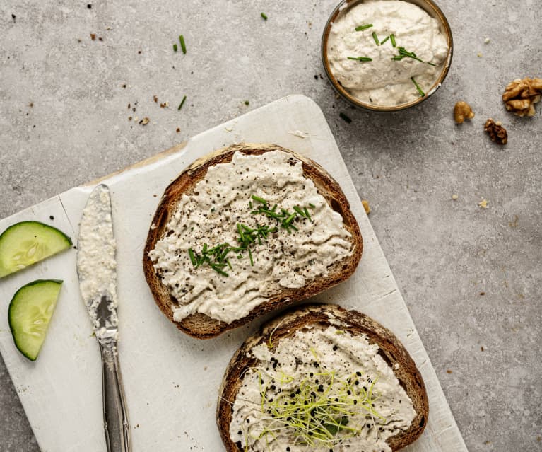 Tartinade concombre-ricotta