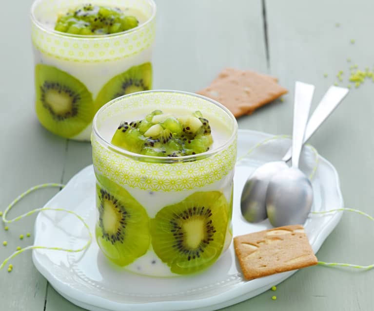 Mousse de kiwi