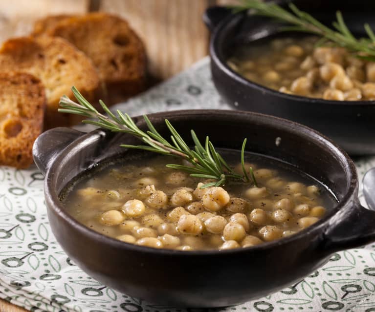 Ricetta - Ceci al rosmarino - Le ricette dello spicchio d'aglio