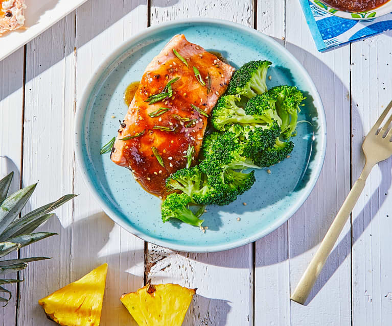 Pineapple Teriyaki Salmon