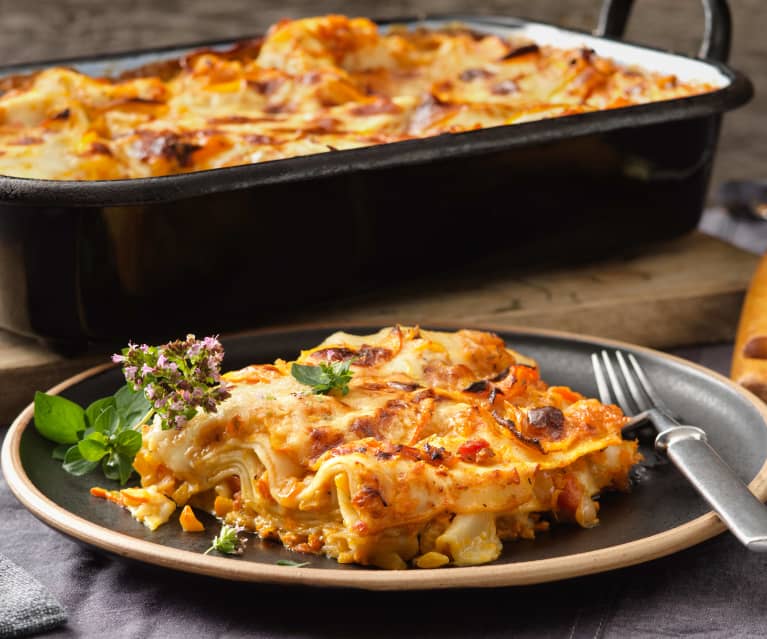 Kürbis-Lasagne - Cookidoo® – the official Thermomix® recipe platform