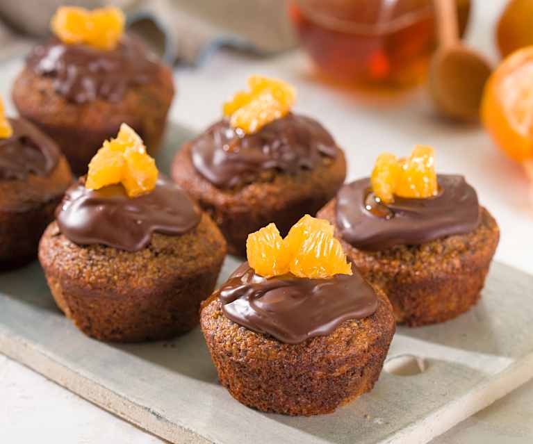 Bizcochitos de avena, chocolate y mandarina Bizcochitos de avena, chocolate y mandarina