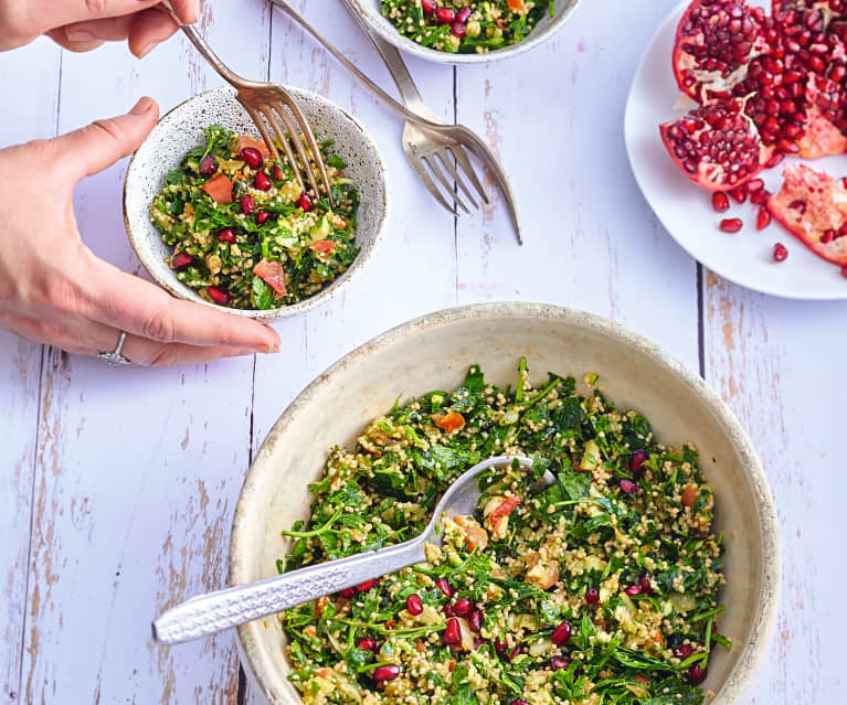 Taboulé au couscous de petit épeautre