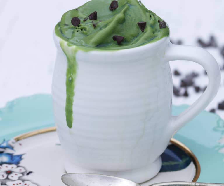 Gelado de spirulina