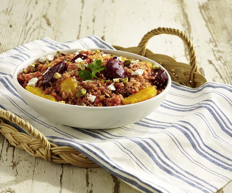 Orange Balsamic Beet and Quinoa Salad