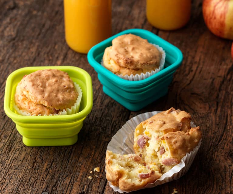 Gluten-free Bacon and Sweetcorn Muffins