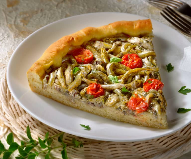 Focaccia ai cicinielli