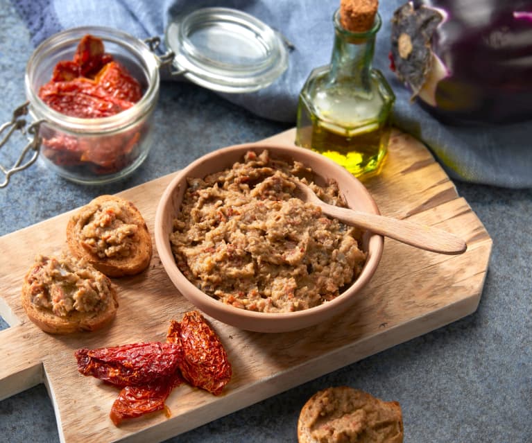 "Caviale" di melanzane e lenticchie (vegan)