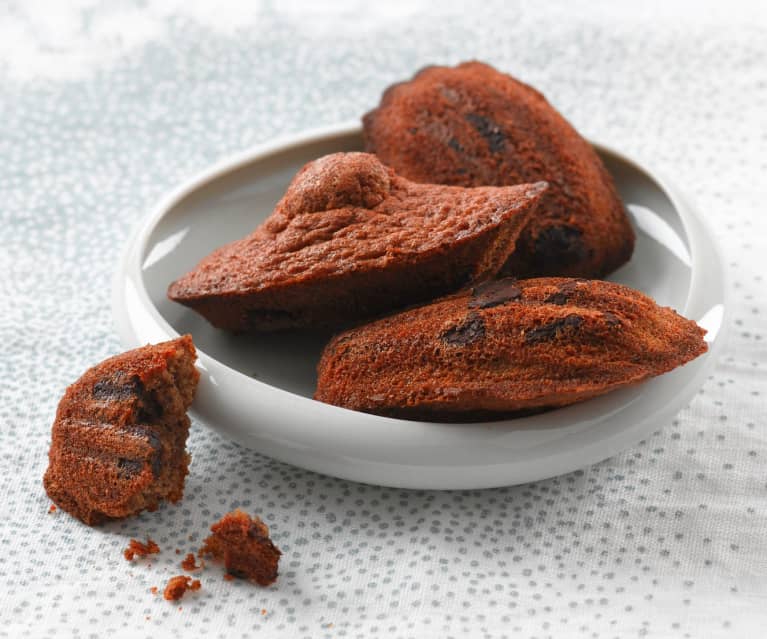 Madeleines au chocolat