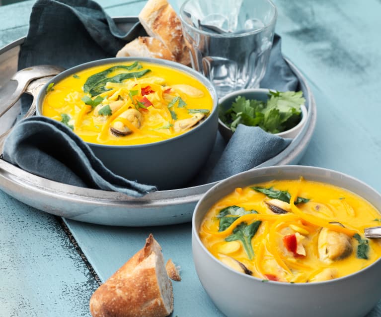 Soupe de moules à la citronnelle - Cookidoo® – the official Thermomix®  recipe platform