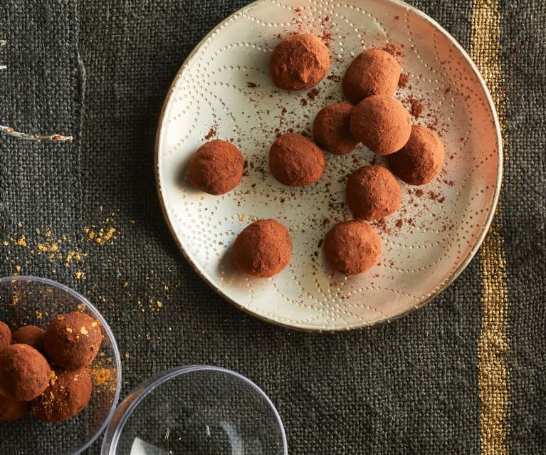 Truffes à la crème de whisky