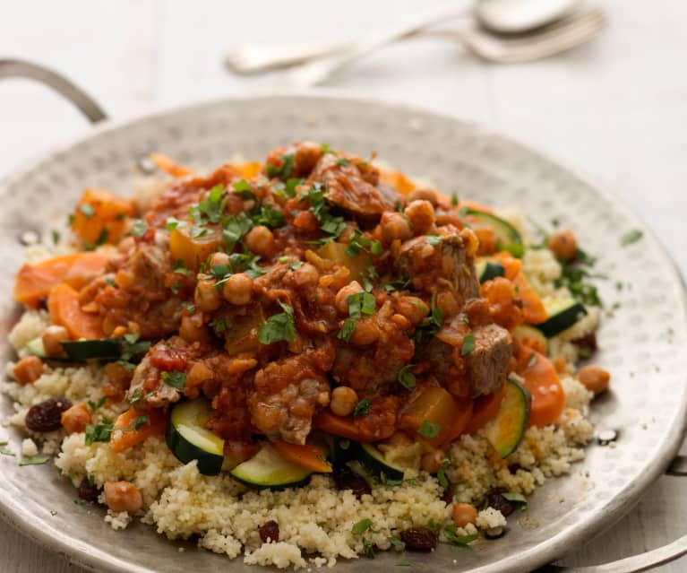 Moroccan Couscous With Lamb