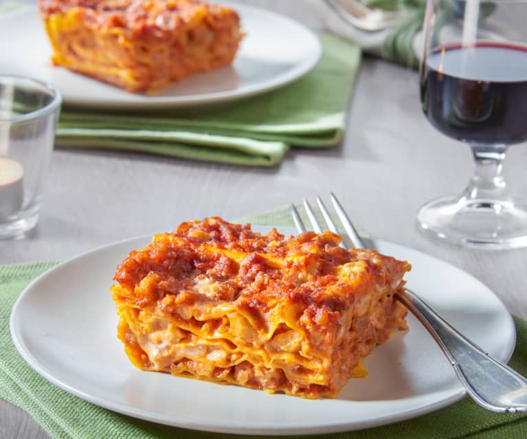 Lasagne alla bolognese (vegan) - Cookidoo® – das offizielle Thermomix ...