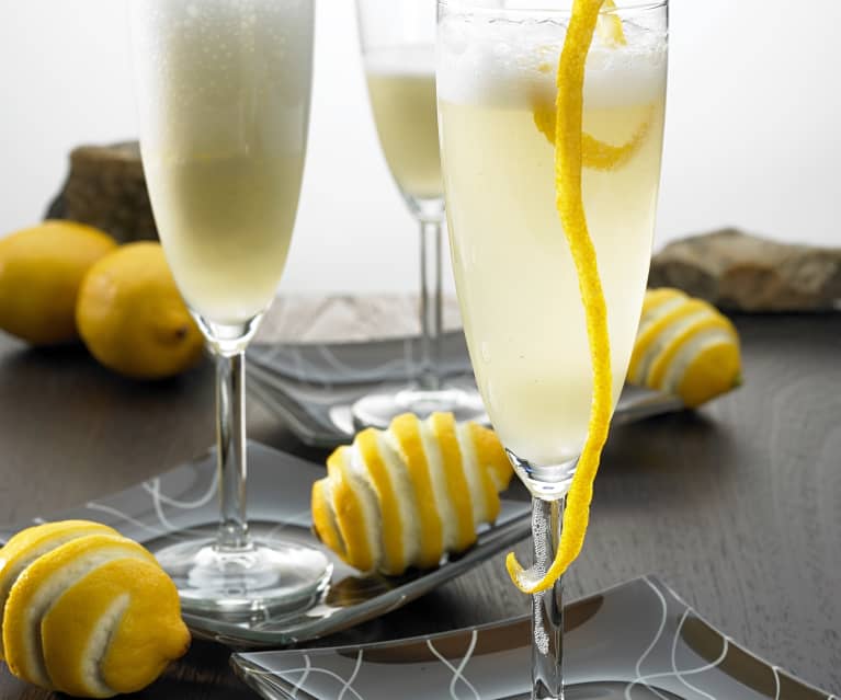 Champagner-Zitronen-Slush